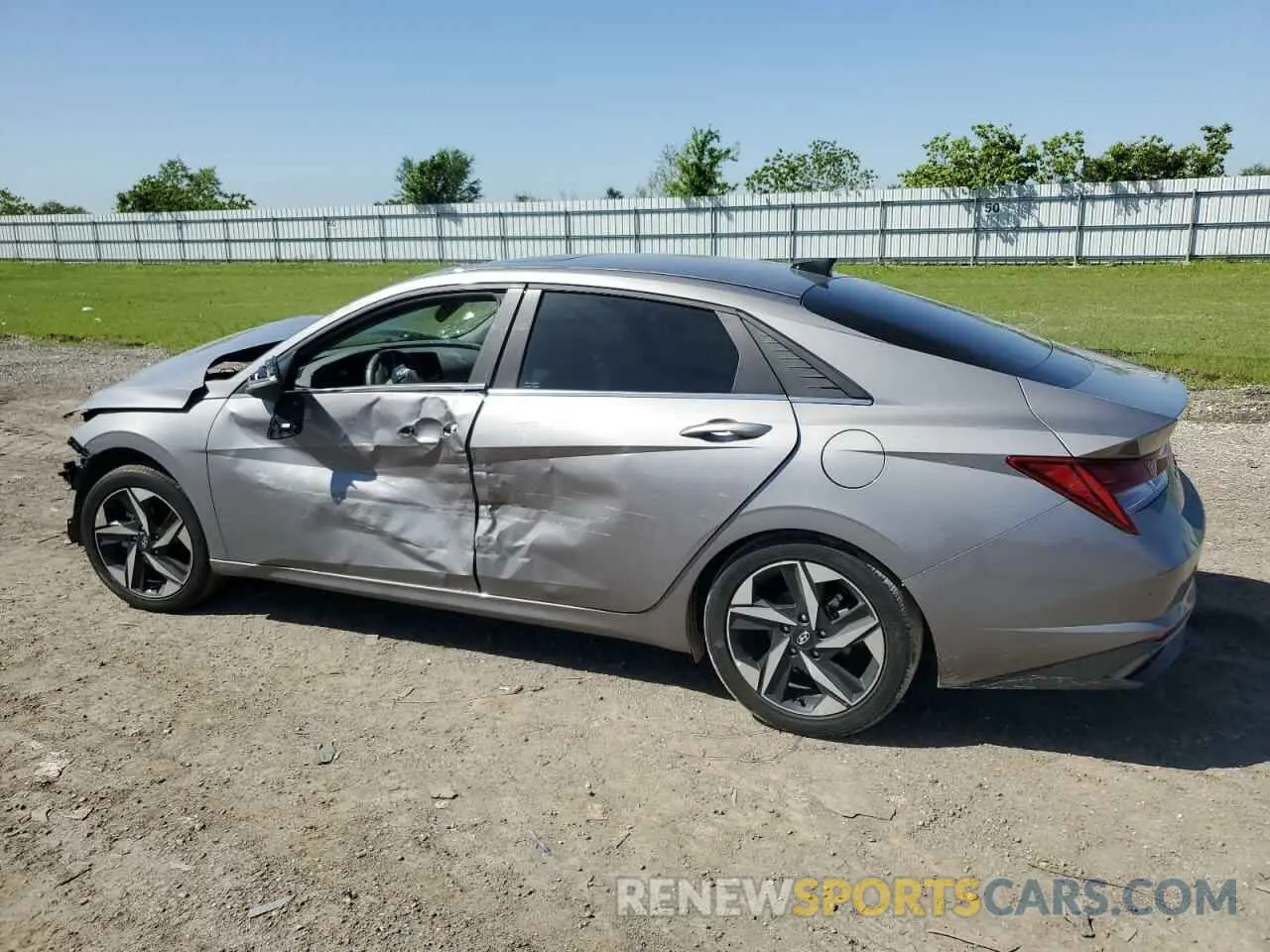 2 fotografías del automóvil dañado KMHLN4AG6NU359804 HYUNDAI ELANTRA 2022