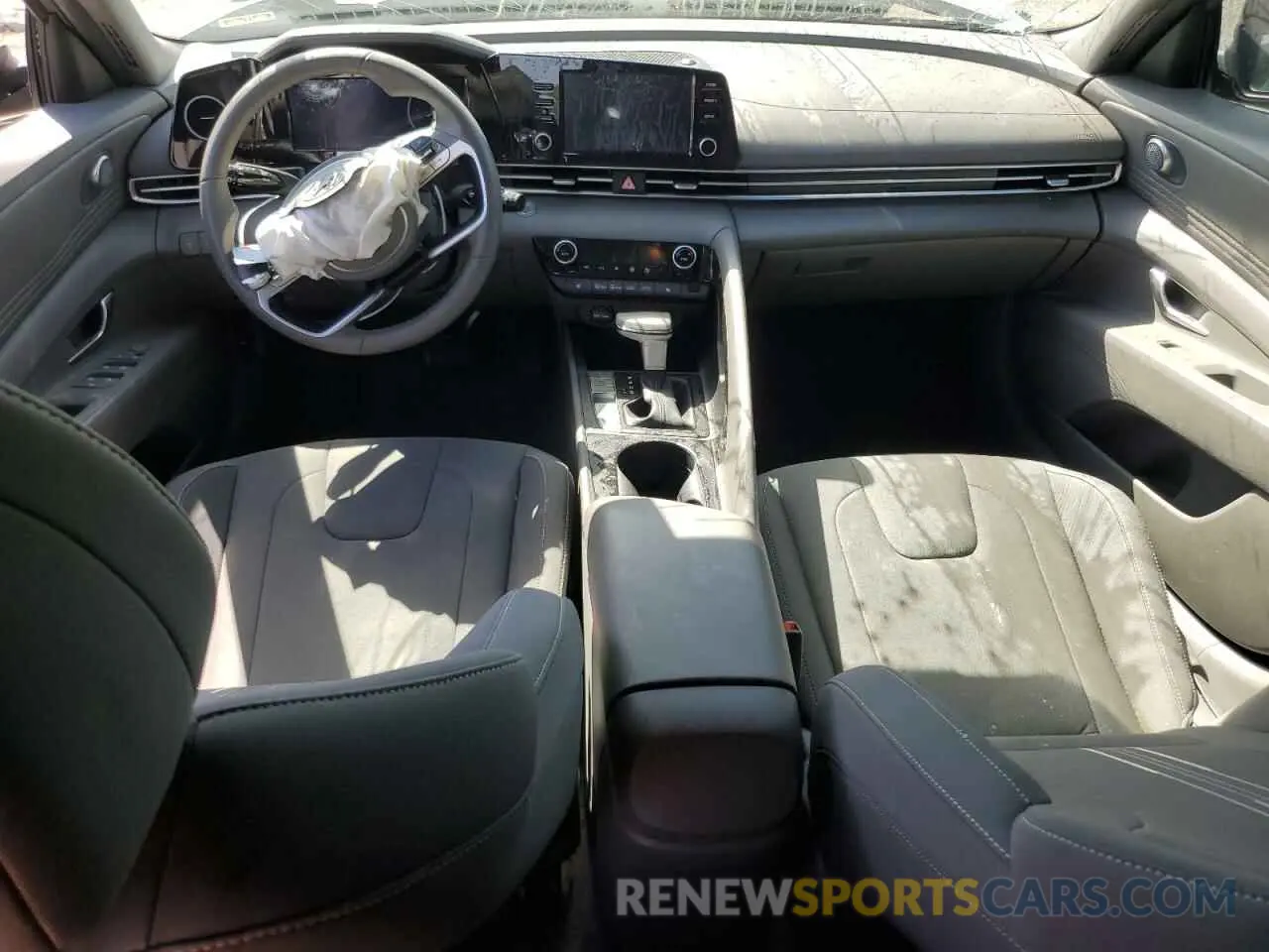 8 fotografías del automóvil dañado KMHLN4AG6NU359804 HYUNDAI ELANTRA 2022