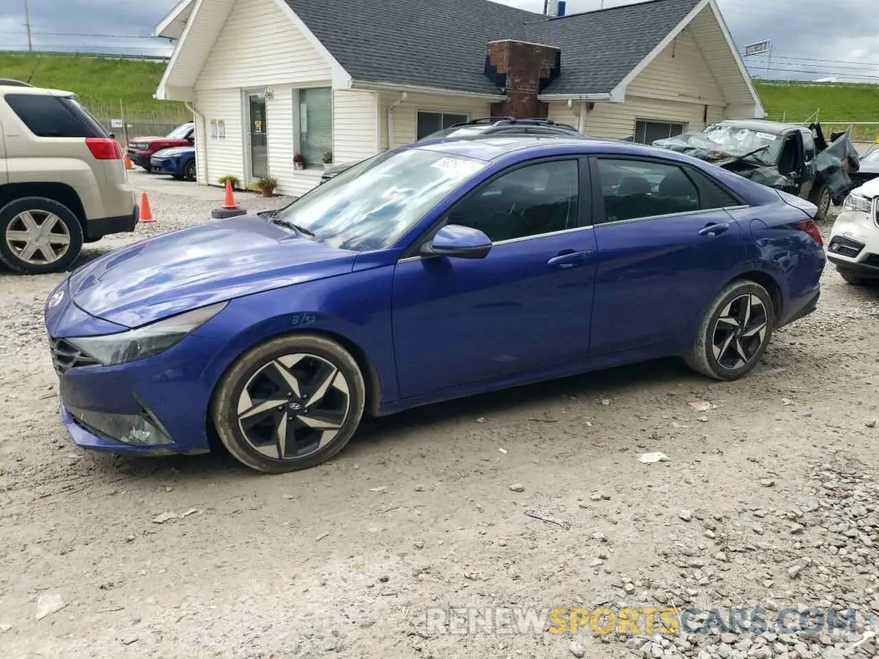 1 fotografías del automóvil dañado KMHLN4AG7NU341649 HYUNDAI ELANTRA 2022