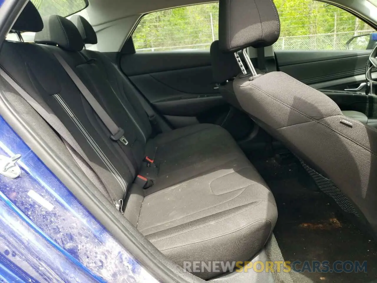 10 fotografías del automóvil dañado KMHLN4AG7NU341649 HYUNDAI ELANTRA 2022