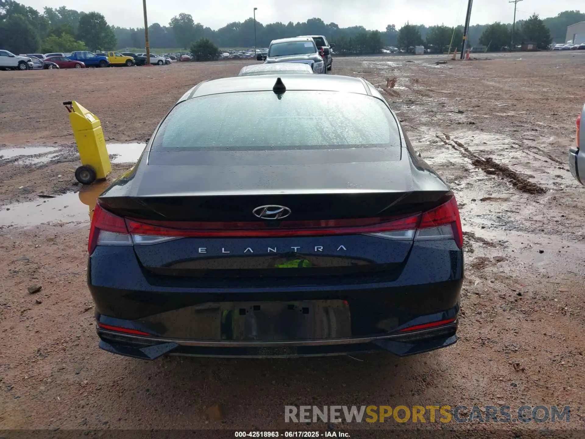 15 fotografías del automóvil dañado KMHLN4AGXNU256109 HYUNDAI ELANTRA 2022