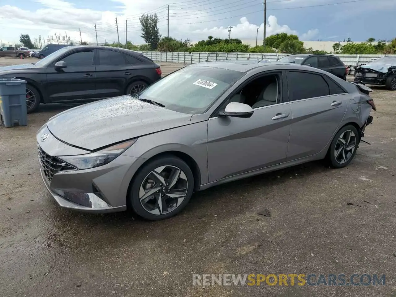 1 fotografías del automóvil dañado KMHLN4AJ0NU024162 HYUNDAI ELANTRA 2022