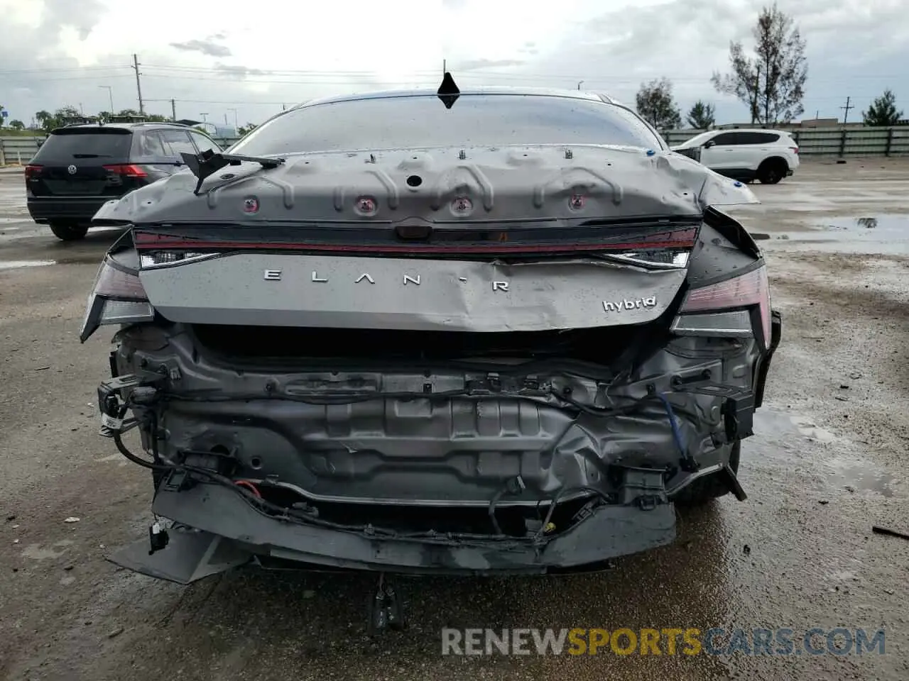 6 fotografías del automóvil dañado KMHLN4AJ0NU024162 HYUNDAI ELANTRA 2022