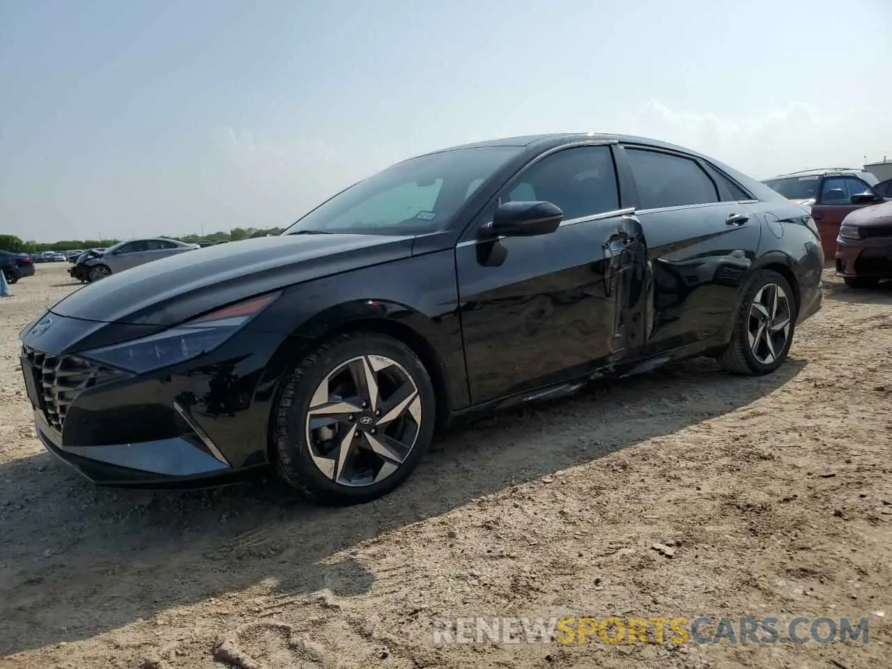1 fotografías del automóvil dañado KMHLN4AJ2NU015334 HYUNDAI ELANTRA 2022