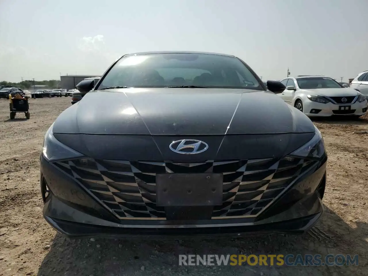 5 fotografías del automóvil dañado KMHLN4AJ2NU015334 HYUNDAI ELANTRA 2022