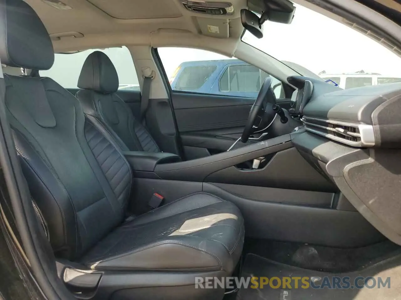 7 fotografías del automóvil dañado KMHLN4AJ2NU015334 HYUNDAI ELANTRA 2022