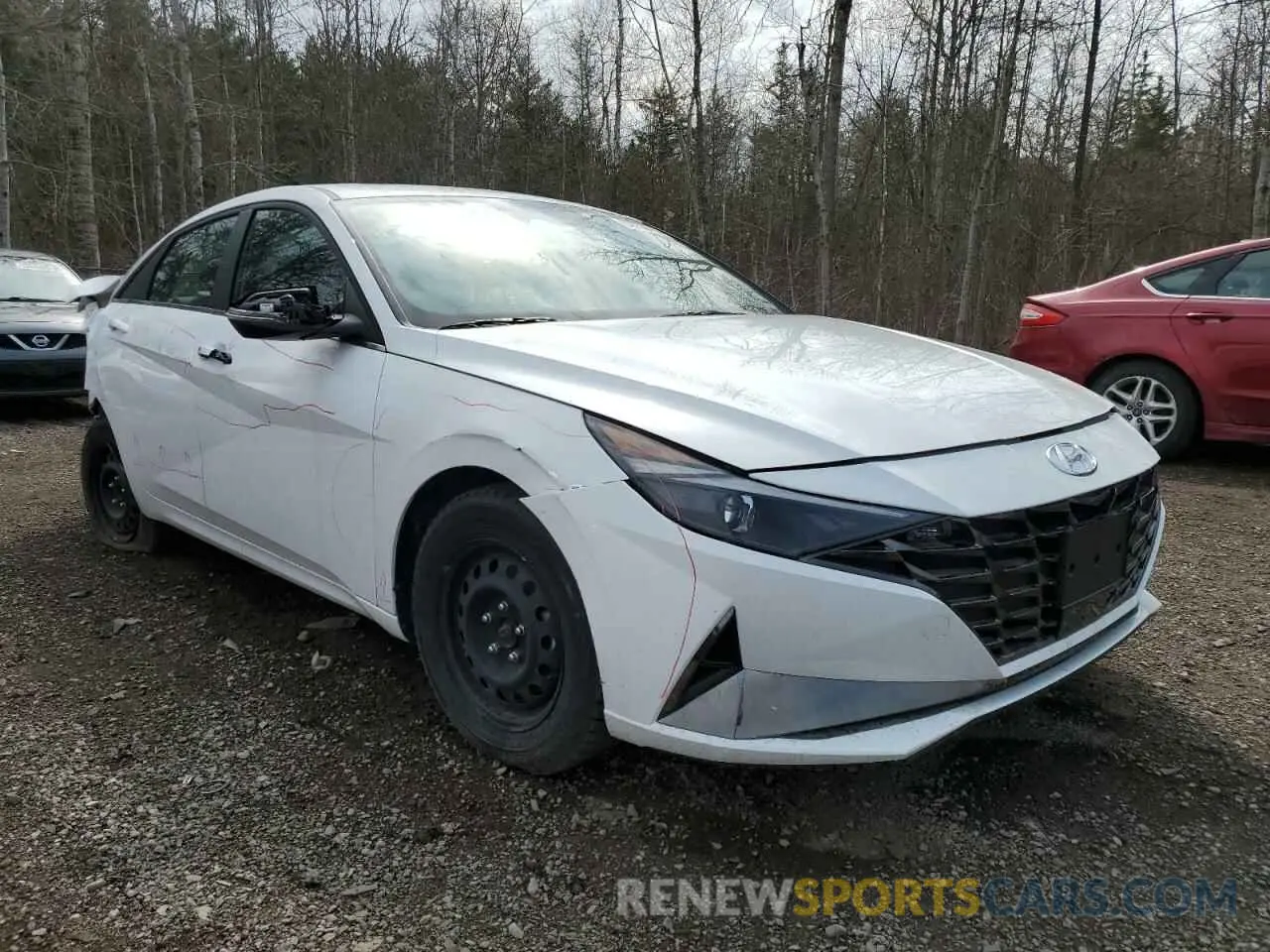 4 fotografías del automóvil dañado KMHLN4AJ3NU018193 HYUNDAI ELANTRA 2022