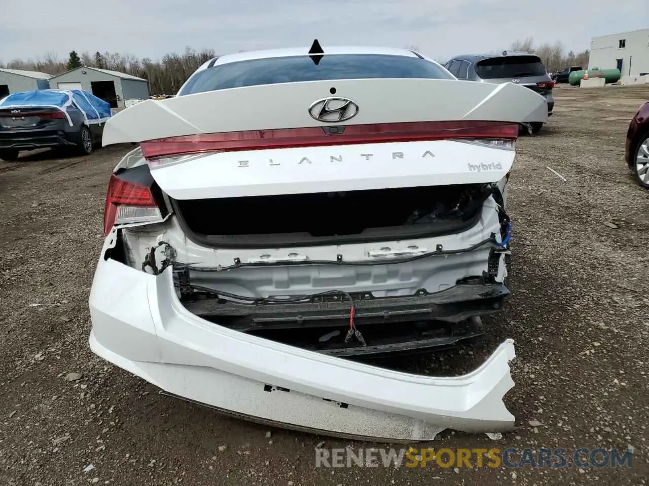 6 fotografías del automóvil dañado KMHLN4AJ3NU018193 HYUNDAI ELANTRA 2022