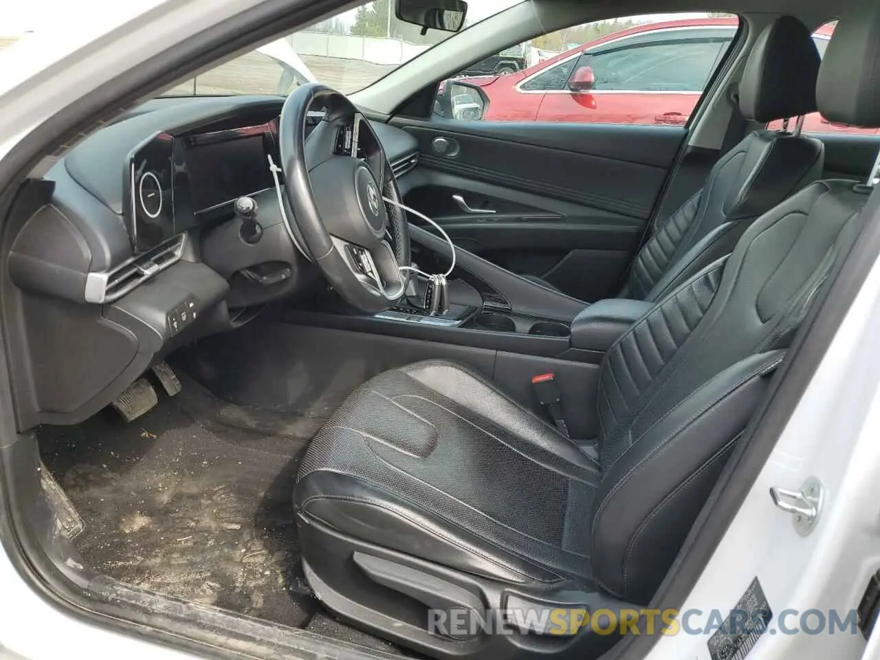 7 fotografías del automóvil dañado KMHLN4AJ3NU018193 HYUNDAI ELANTRA 2022