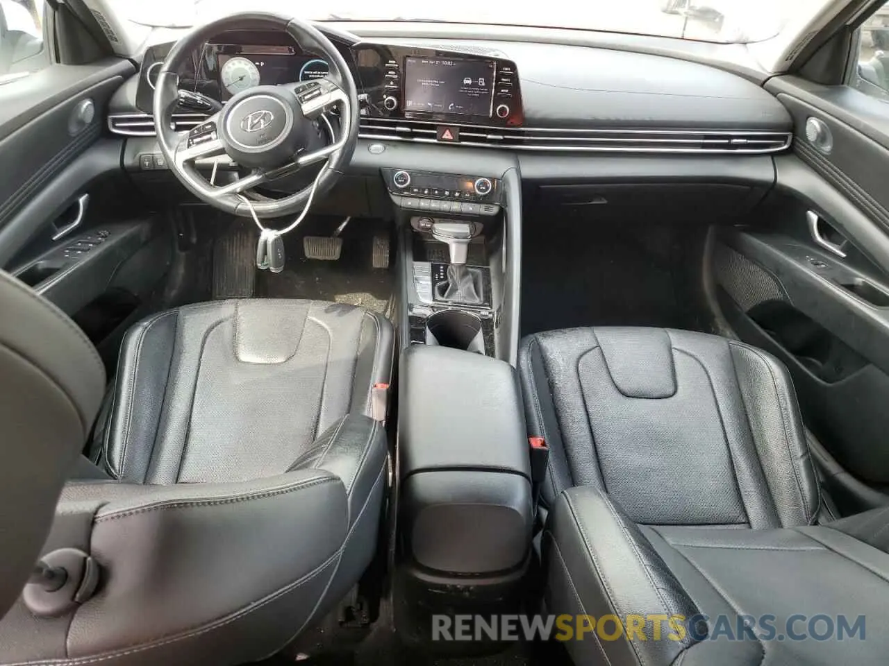 8 fotografías del automóvil dañado KMHLN4AJ3NU018193 HYUNDAI ELANTRA 2022