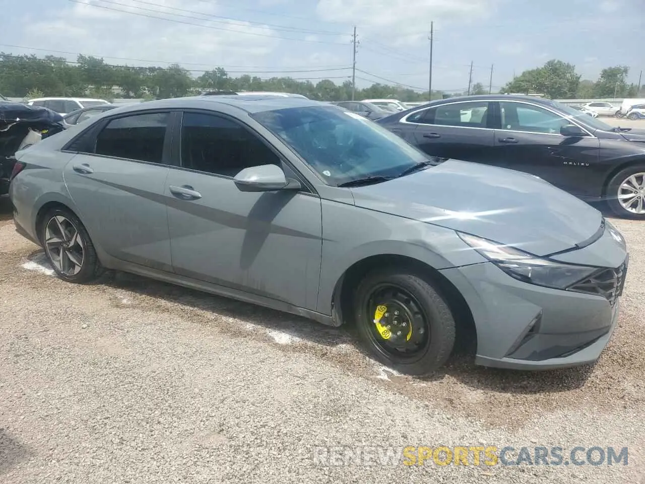 4 fotografías del automóvil dañado KMHLN4AJ3NU027735 HYUNDAI ELANTRA 2022