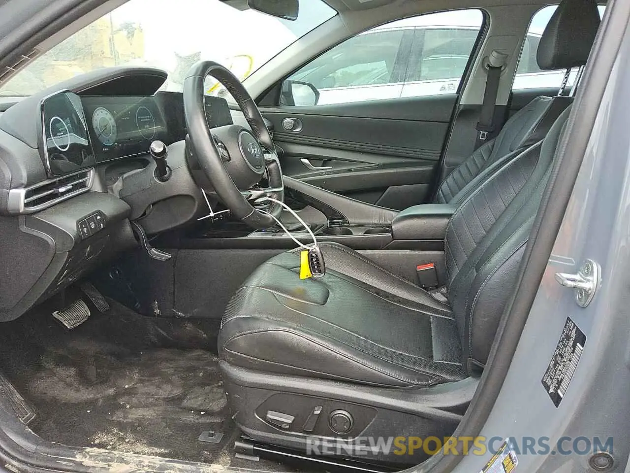 7 fotografías del automóvil dañado KMHLN4AJ3NU027735 HYUNDAI ELANTRA 2022