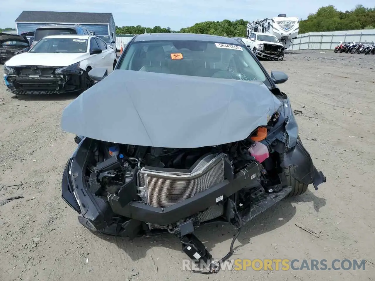 5 fotografías del automóvil dañado KMHLN4AJ9NU032275 HYUNDAI ELANTRA 2022