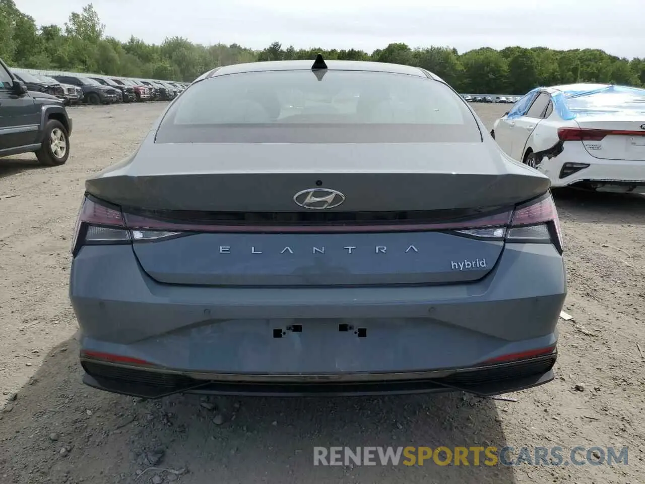 6 fotografías del automóvil dañado KMHLN4AJ9NU032275 HYUNDAI ELANTRA 2022