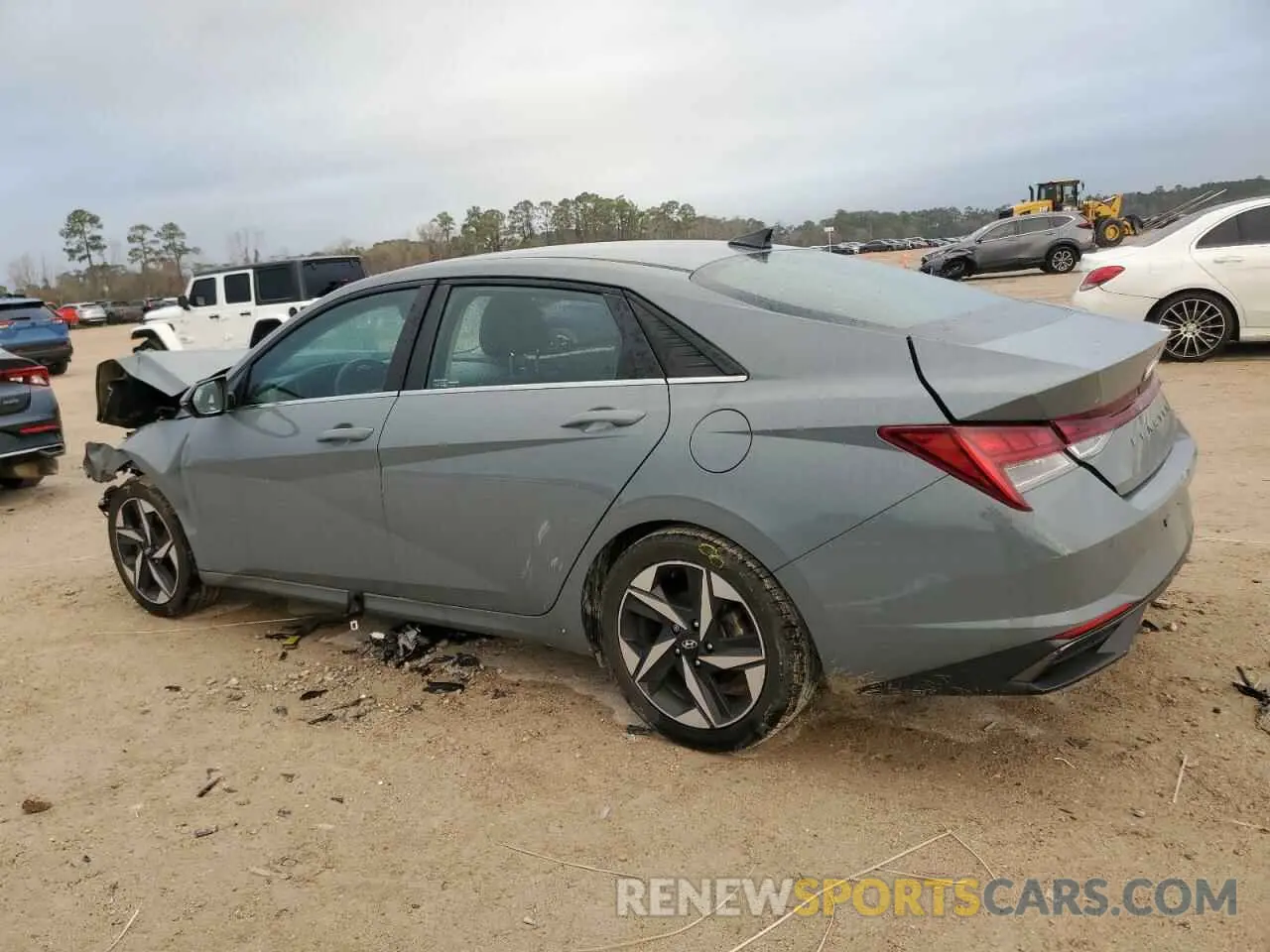 2 fotografías del automóvil dañado KMHLP4AG1NU229018 HYUNDAI ELANTRA 2022