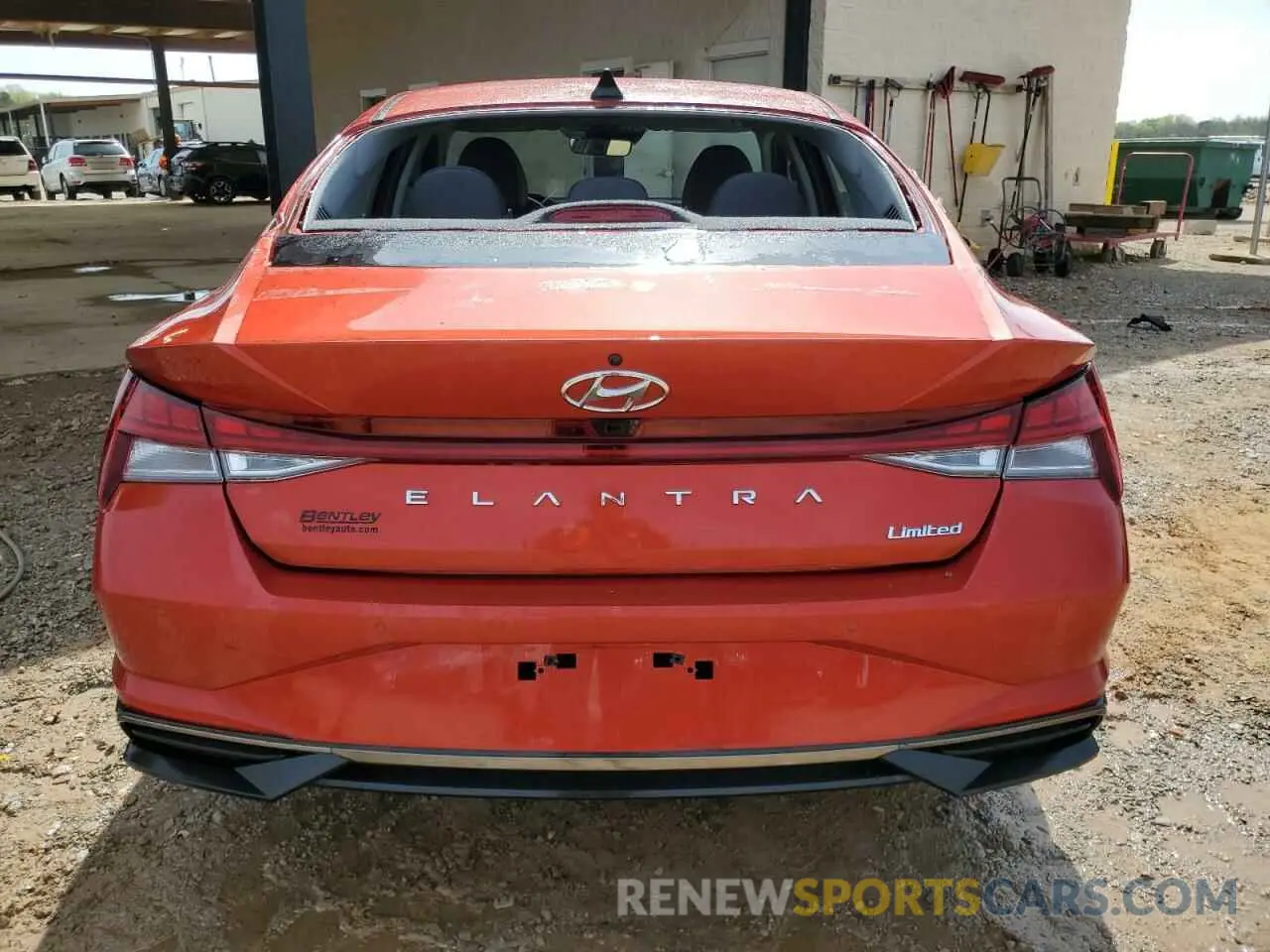 6 fotografías del automóvil dañado KMHLP4AG1NU329863 HYUNDAI ELANTRA 2022
