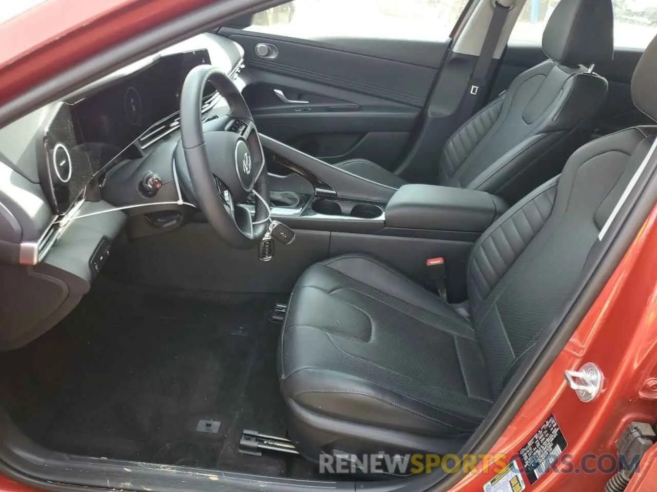 7 fotografías del automóvil dañado KMHLP4AG1NU329863 HYUNDAI ELANTRA 2022