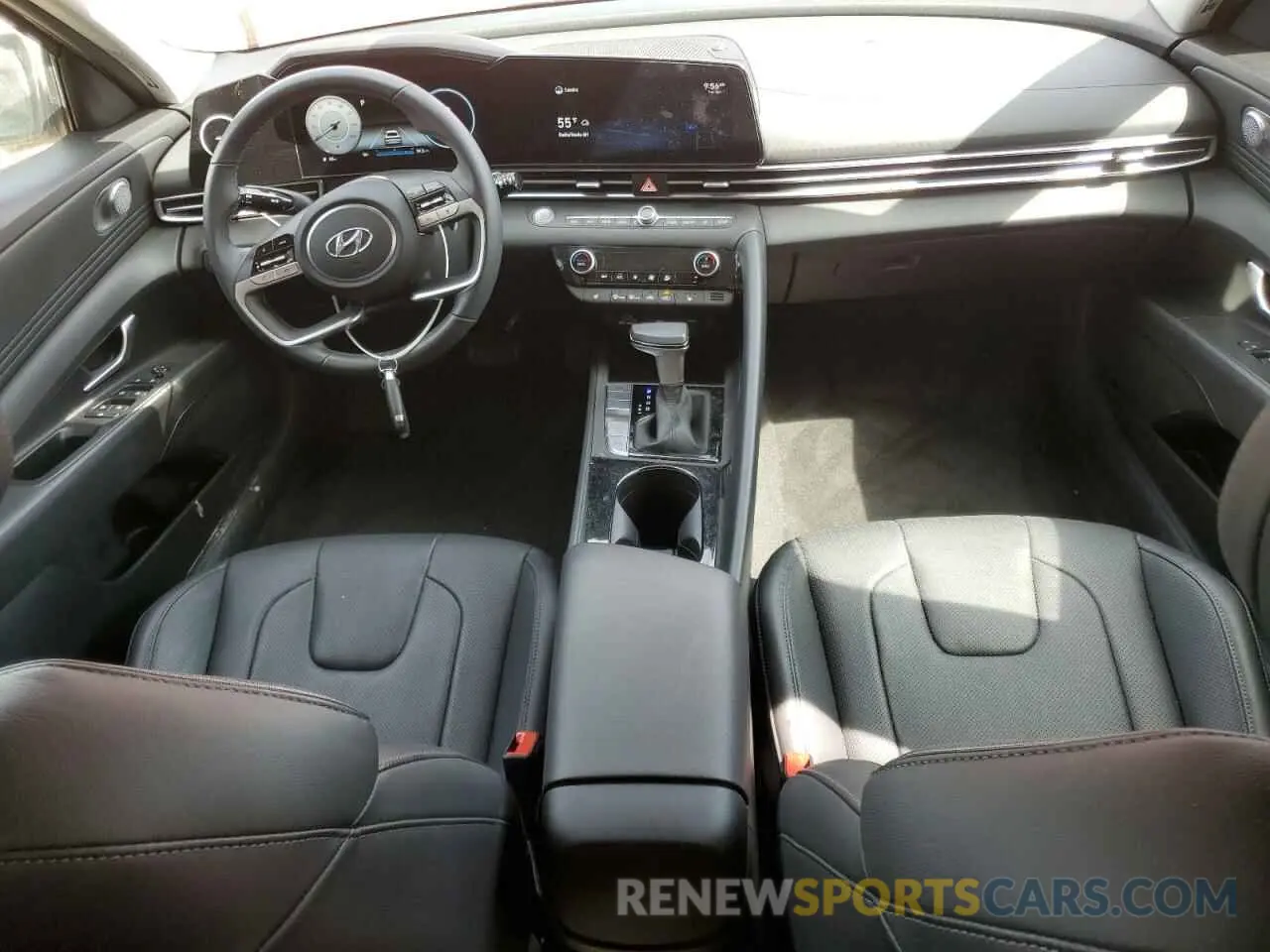 8 fotografías del automóvil dañado KMHLP4AG1NU329863 HYUNDAI ELANTRA 2022
