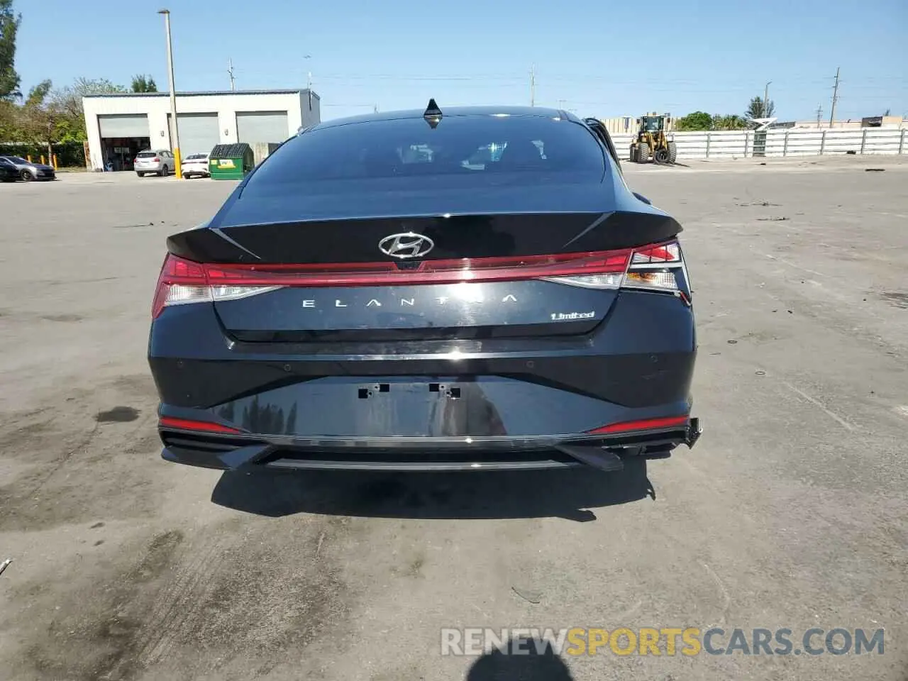 6 fotografías del automóvil dañado KMHLP4AG1NU329894 HYUNDAI ELANTRA 2022