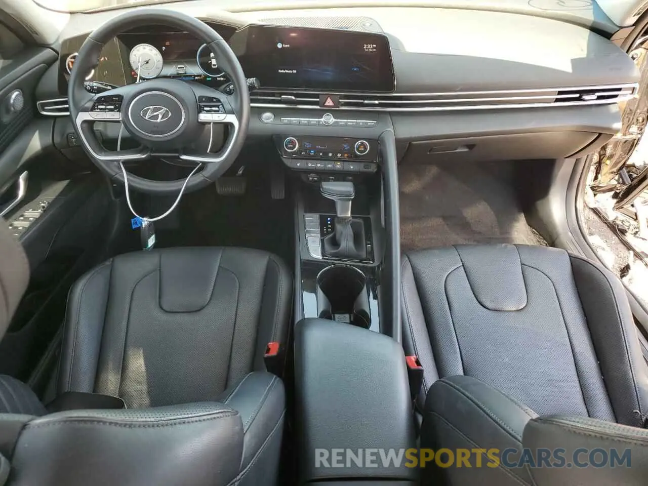 8 fotografías del automóvil dañado KMHLP4AG1NU329894 HYUNDAI ELANTRA 2022