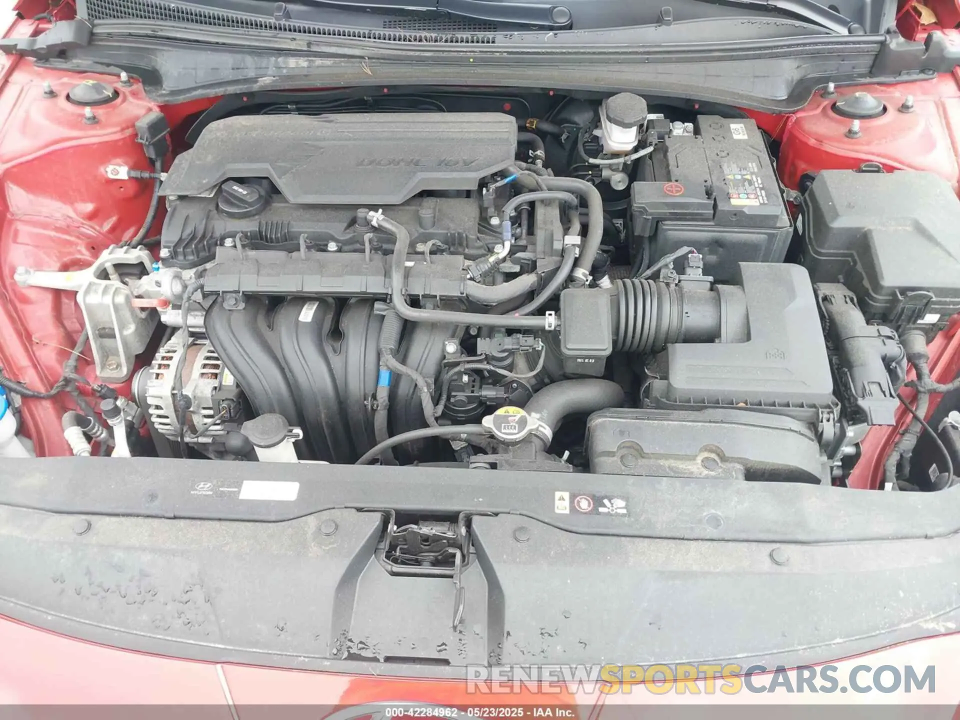 10 fotografías del automóvil dañado KMHLP4AG3NU229036 HYUNDAI ELANTRA 2022