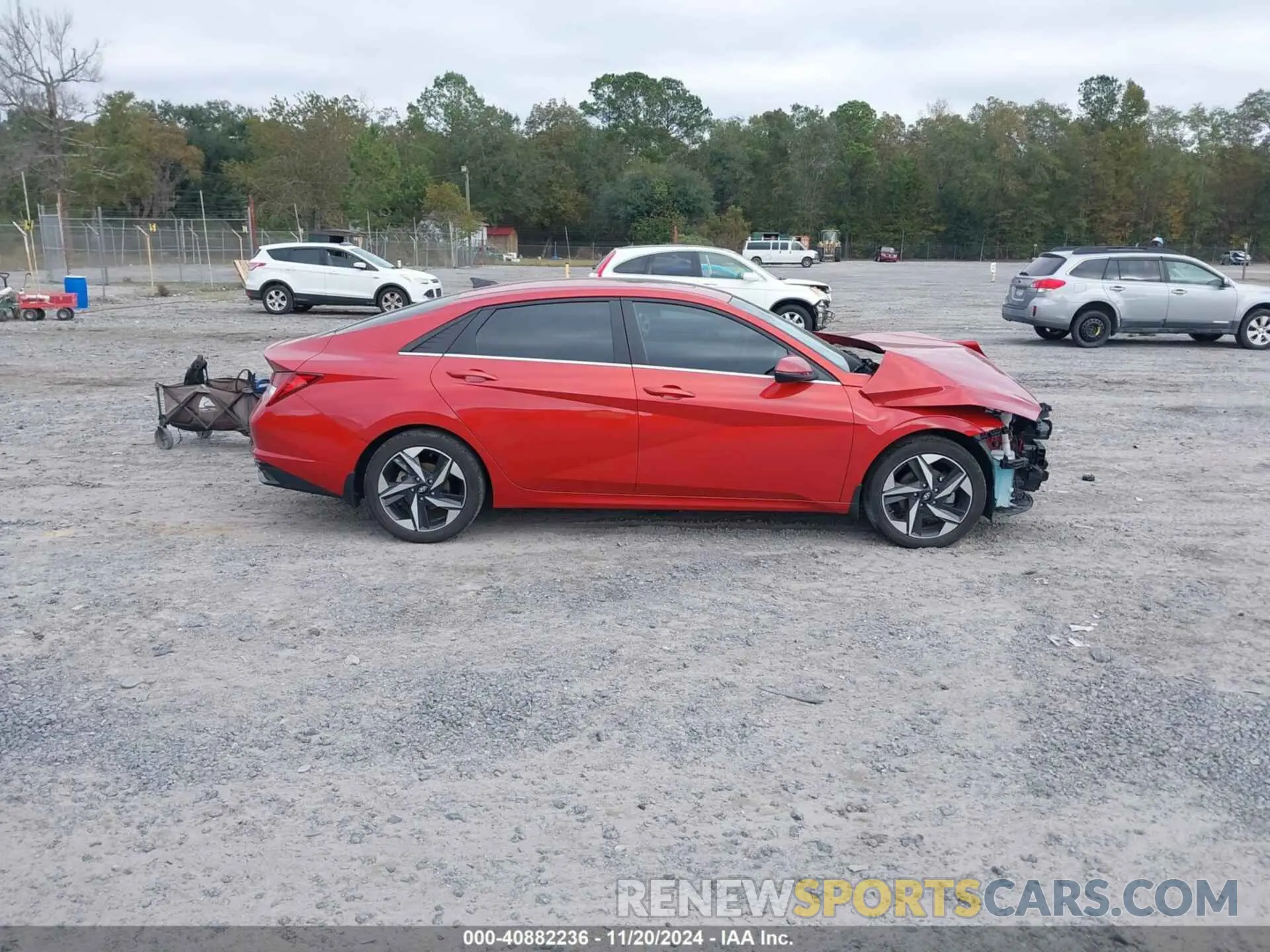 13 fotografías del automóvil dañado KMHLP4AG3NU347877 HYUNDAI ELANTRA 2022