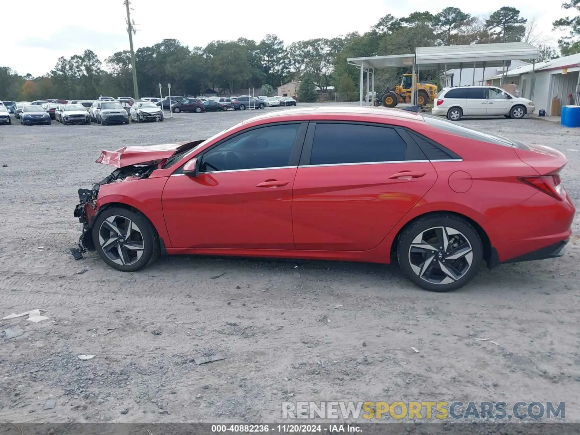 14 fotografías del automóvil dañado KMHLP4AG3NU347877 HYUNDAI ELANTRA 2022