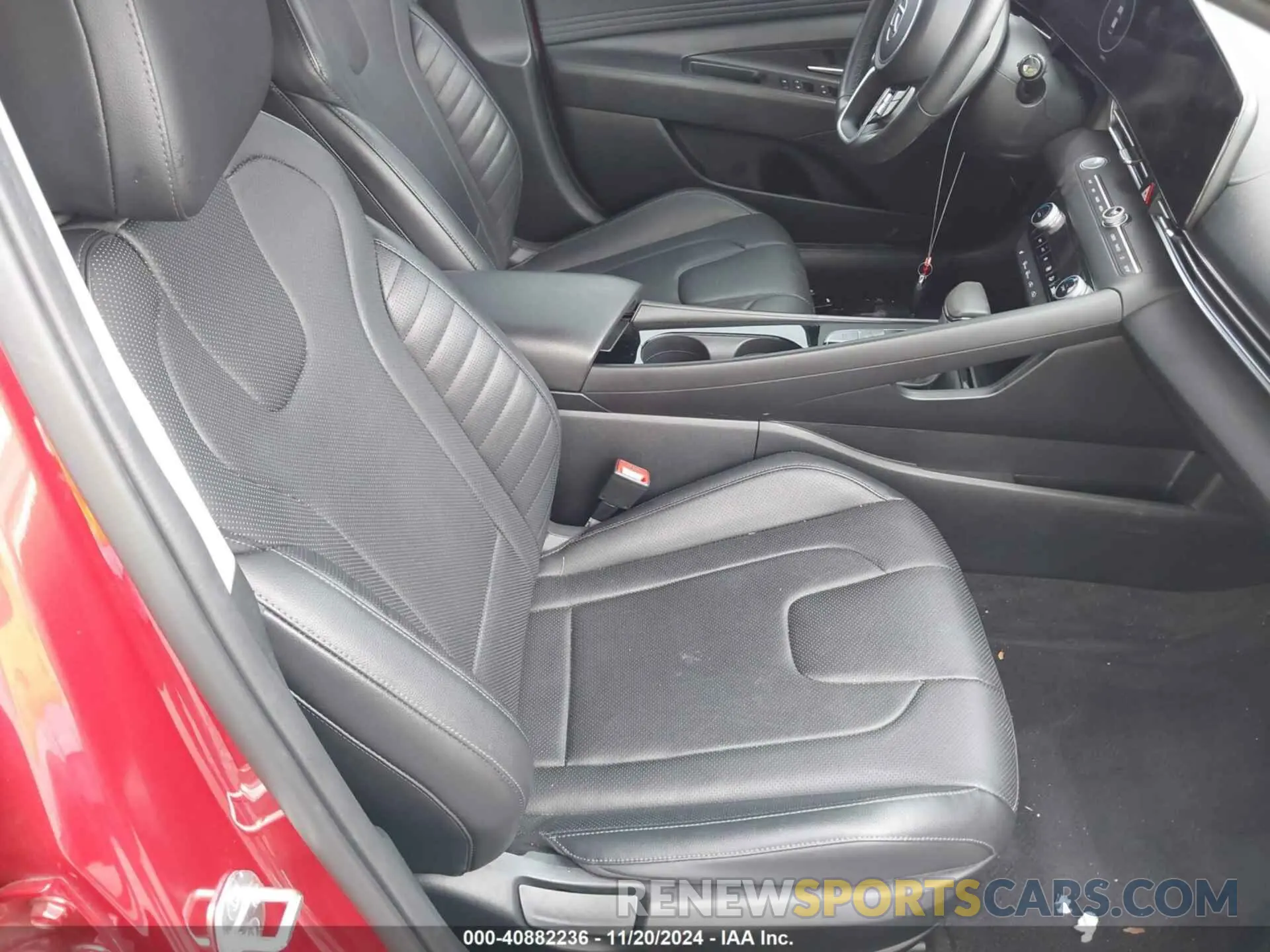 5 fotografías del automóvil dañado KMHLP4AG3NU347877 HYUNDAI ELANTRA 2022