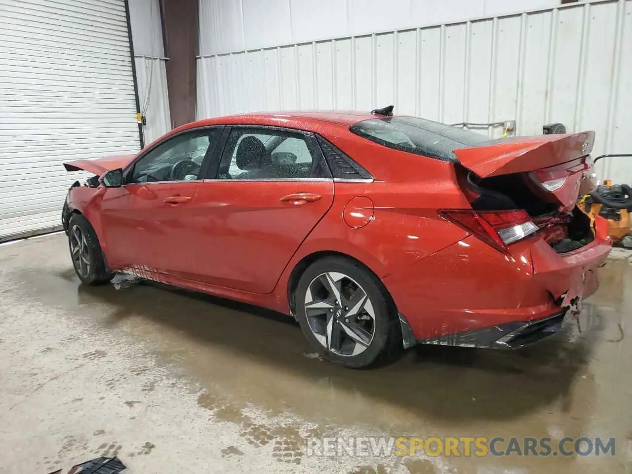 2 fotografías del automóvil dañado KMHLP4AG4NU331252 HYUNDAI ELANTRA 2022