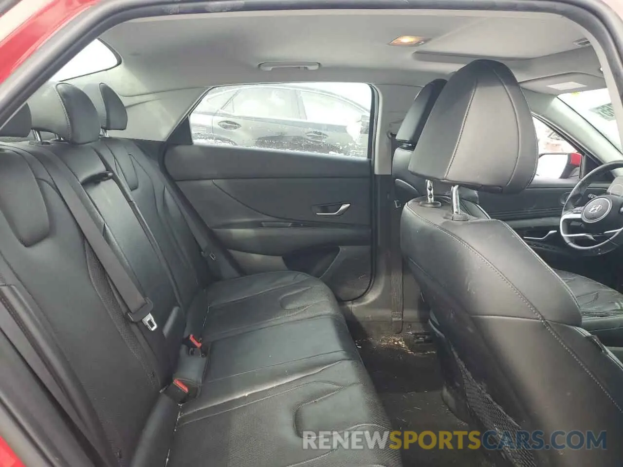 10 fotografías del automóvil dañado KMHLP4AG4NU362193 HYUNDAI ELANTRA 2022
