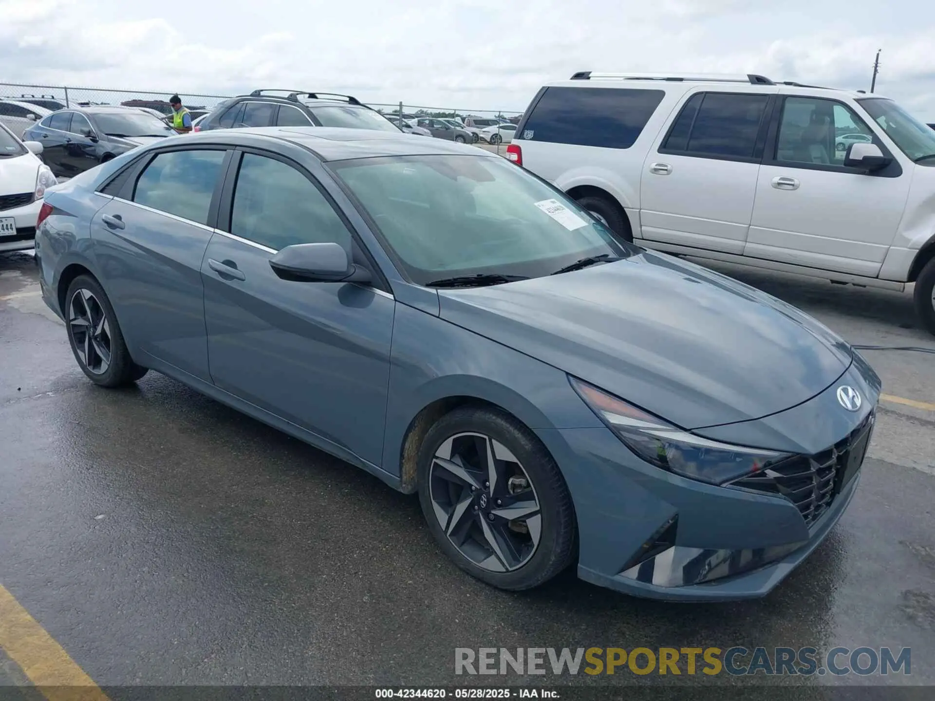 1 fotografías del automóvil dañado KMHLP4AG7NU342665 HYUNDAI ELANTRA 2022