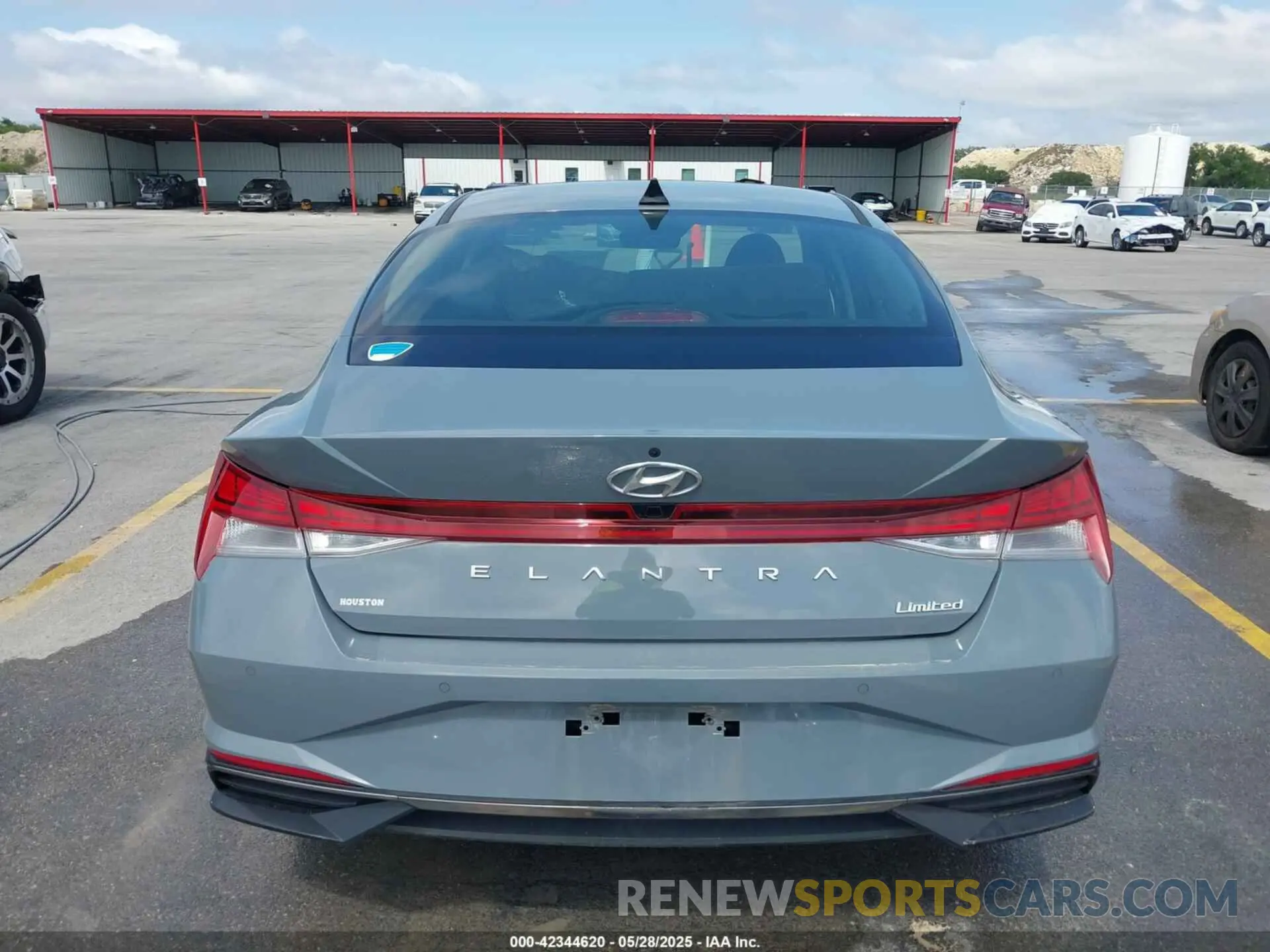 16 fotografías del automóvil dañado KMHLP4AG7NU342665 HYUNDAI ELANTRA 2022