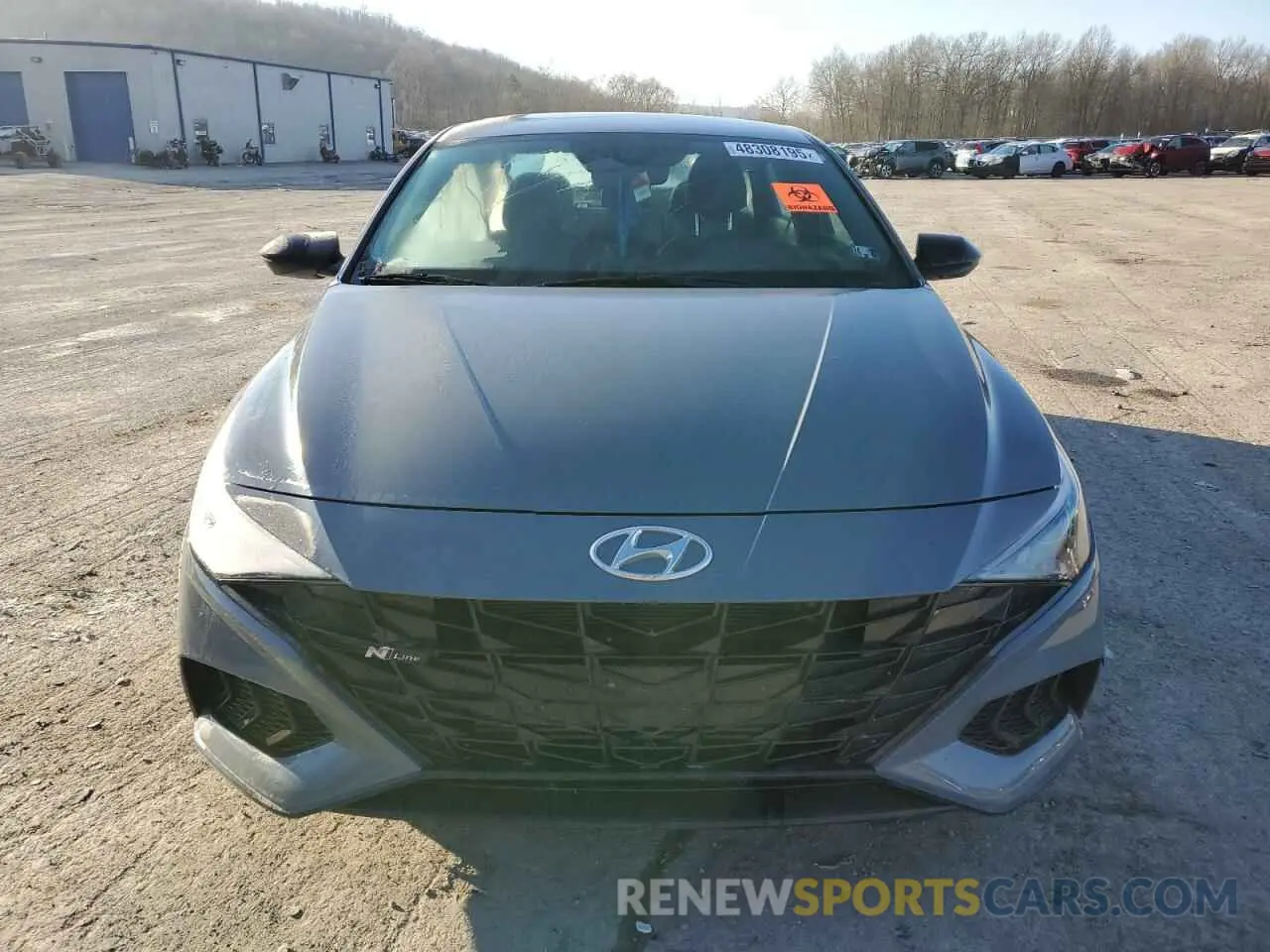 5 fotografías del automóvil dañado KMHLR4AF3NU242287 HYUNDAI ELANTRA 2022