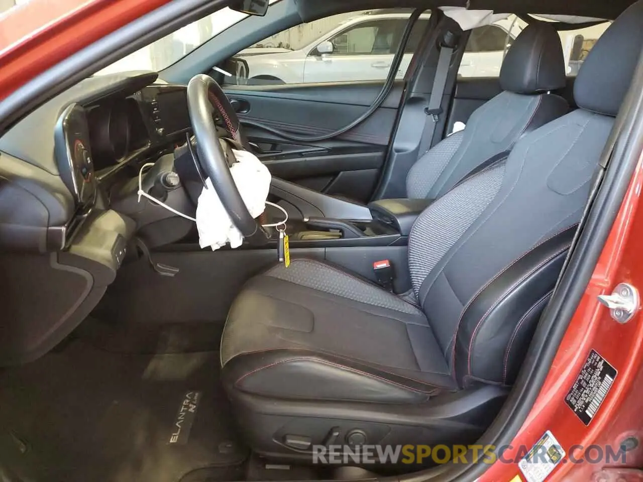 7 fotografías del automóvil dañado KMHLR4AF4NU241276 HYUNDAI ELANTRA 2022