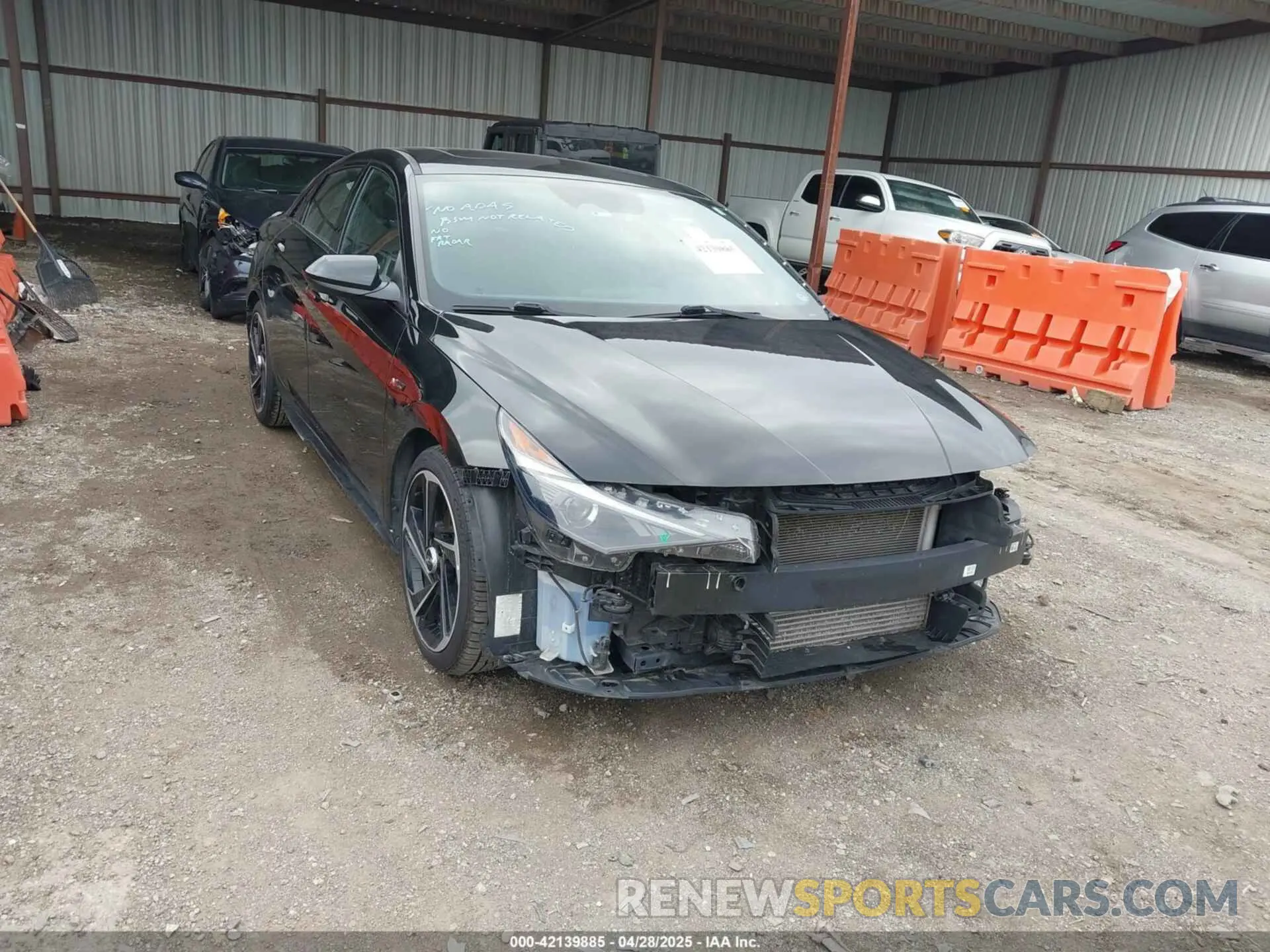 1 fotografías del automóvil dañado KMHLR4AF4NU267277 HYUNDAI ELANTRA 2022
