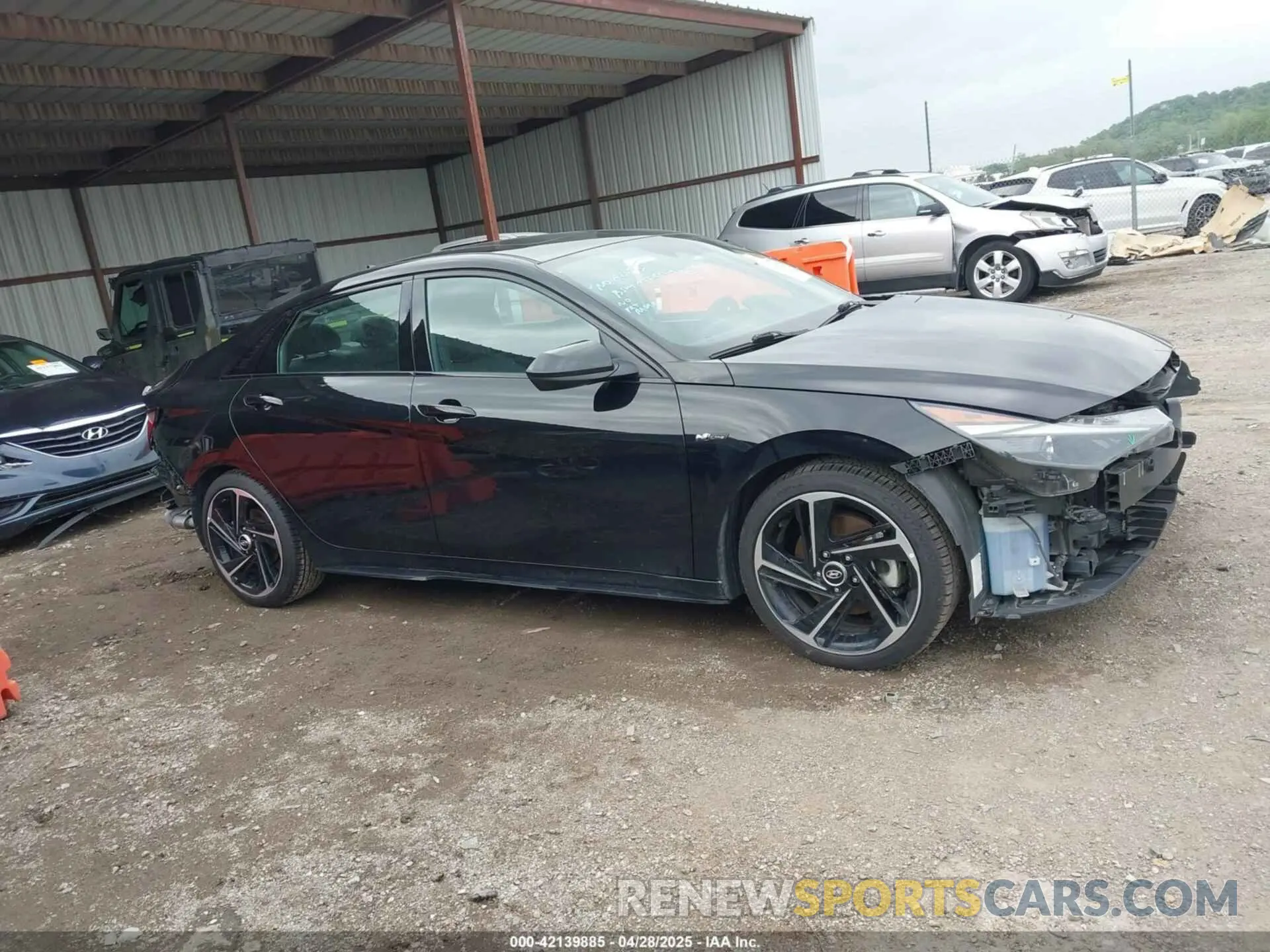 13 fotografías del automóvil dañado KMHLR4AF4NU267277 HYUNDAI ELANTRA 2022