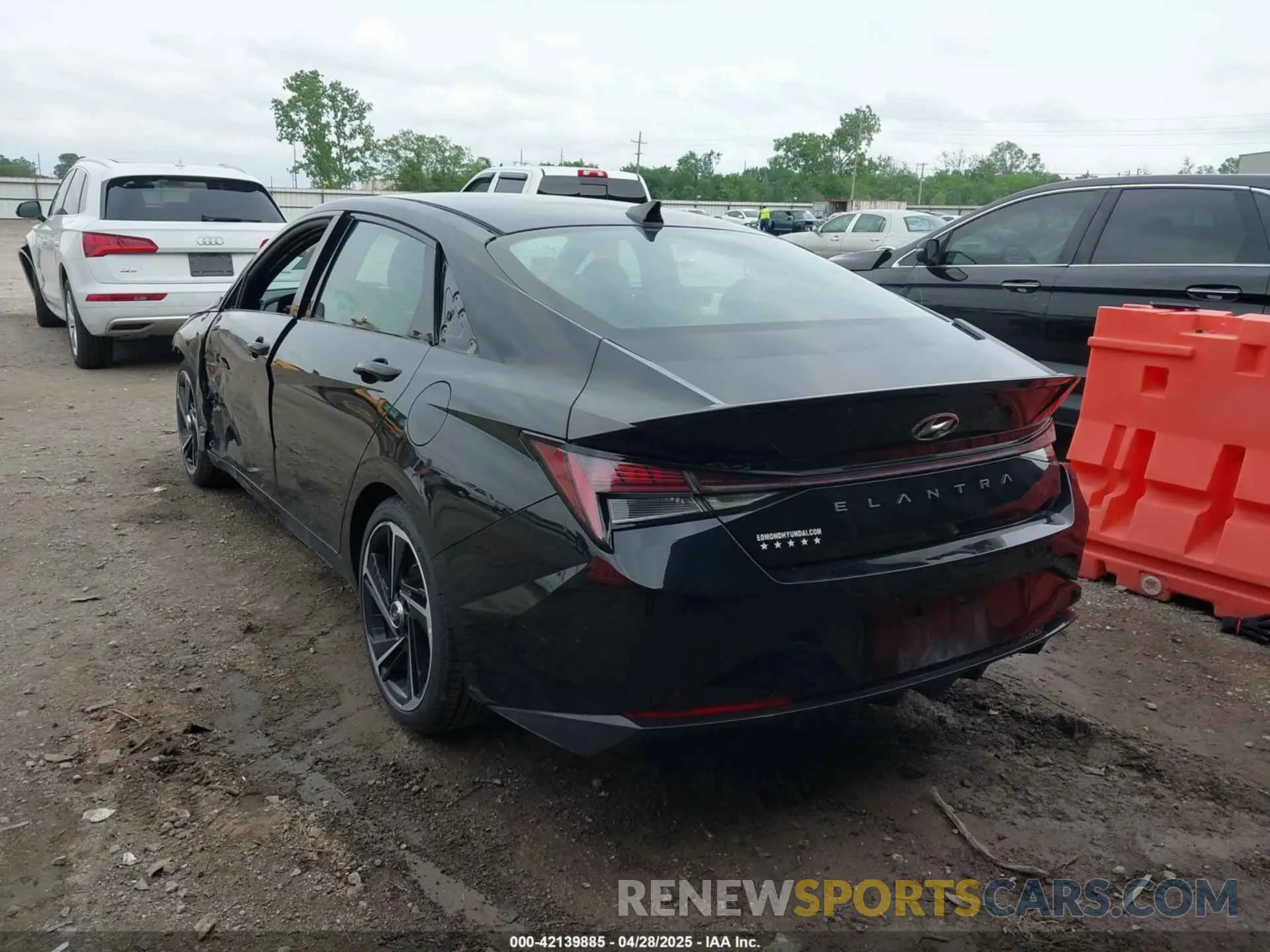 3 fotografías del automóvil dañado KMHLR4AF4NU267277 HYUNDAI ELANTRA 2022