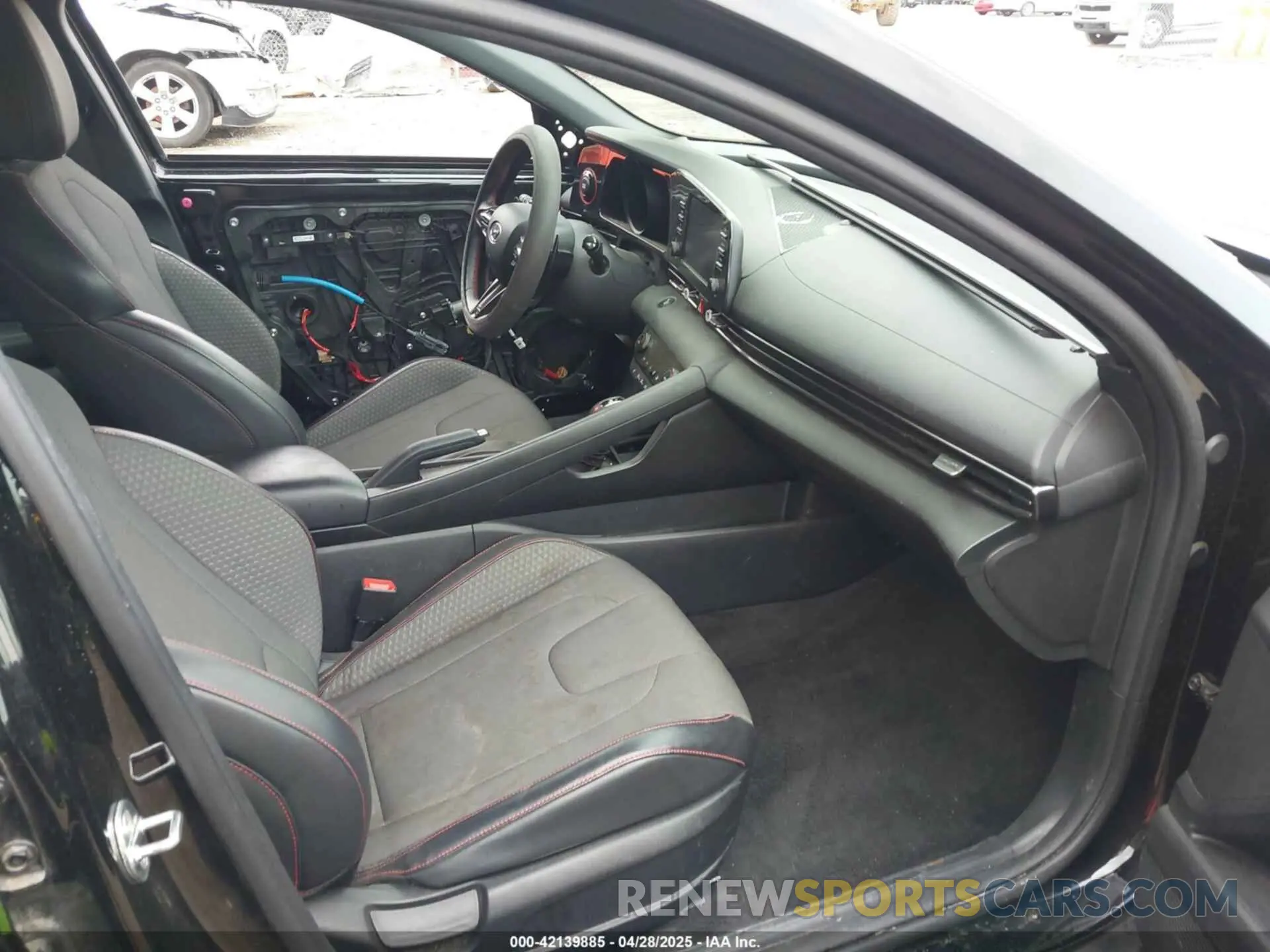 5 fotografías del automóvil dañado KMHLR4AF4NU267277 HYUNDAI ELANTRA 2022