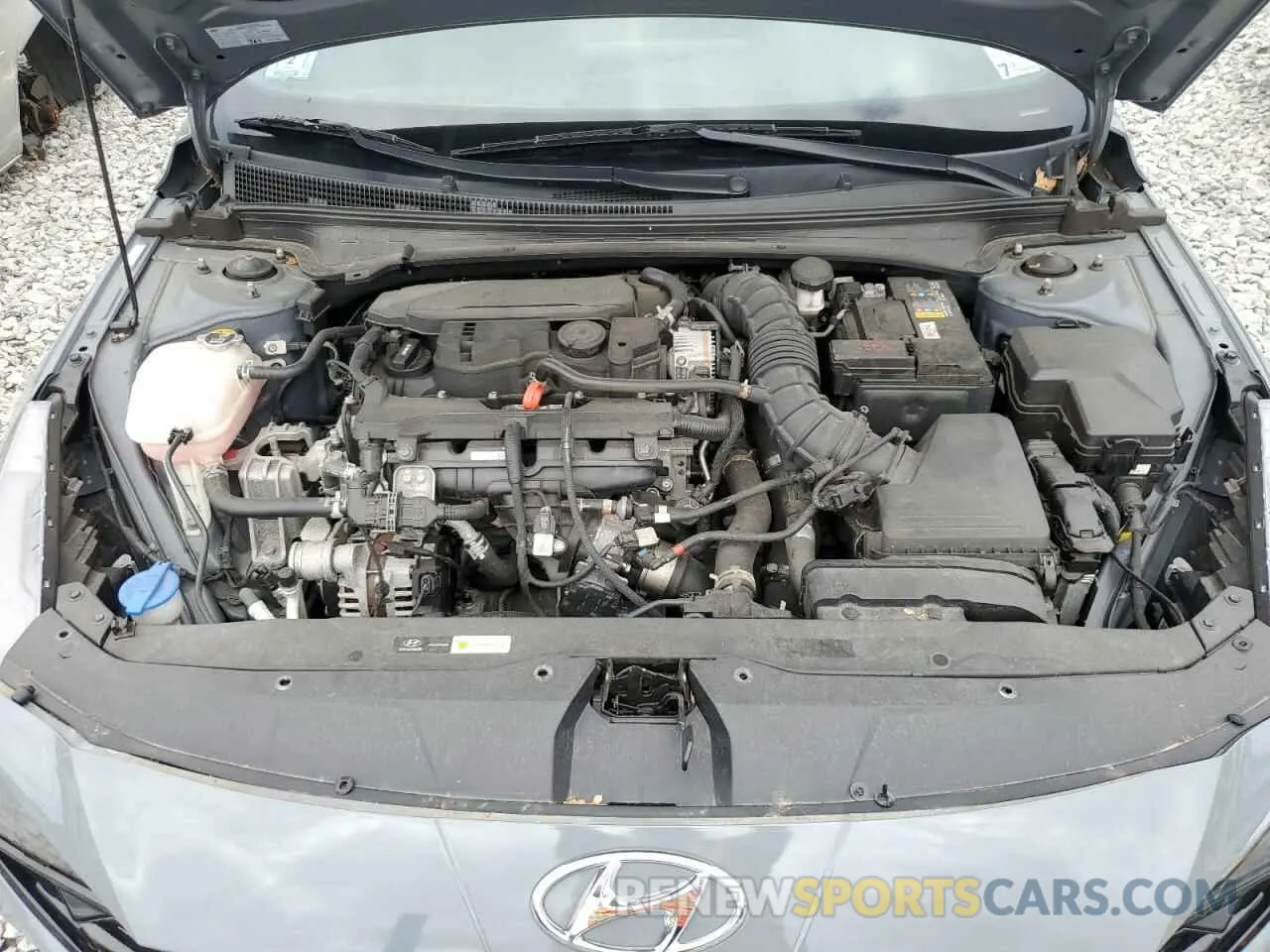 11 fotografías del automóvil dañado KMHLR4AF5NU230965 HYUNDAI ELANTRA 2022