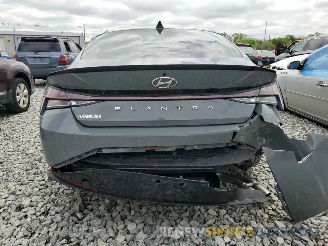 6 fotografías del automóvil dañado KMHLR4AF5NU230965 HYUNDAI ELANTRA 2022