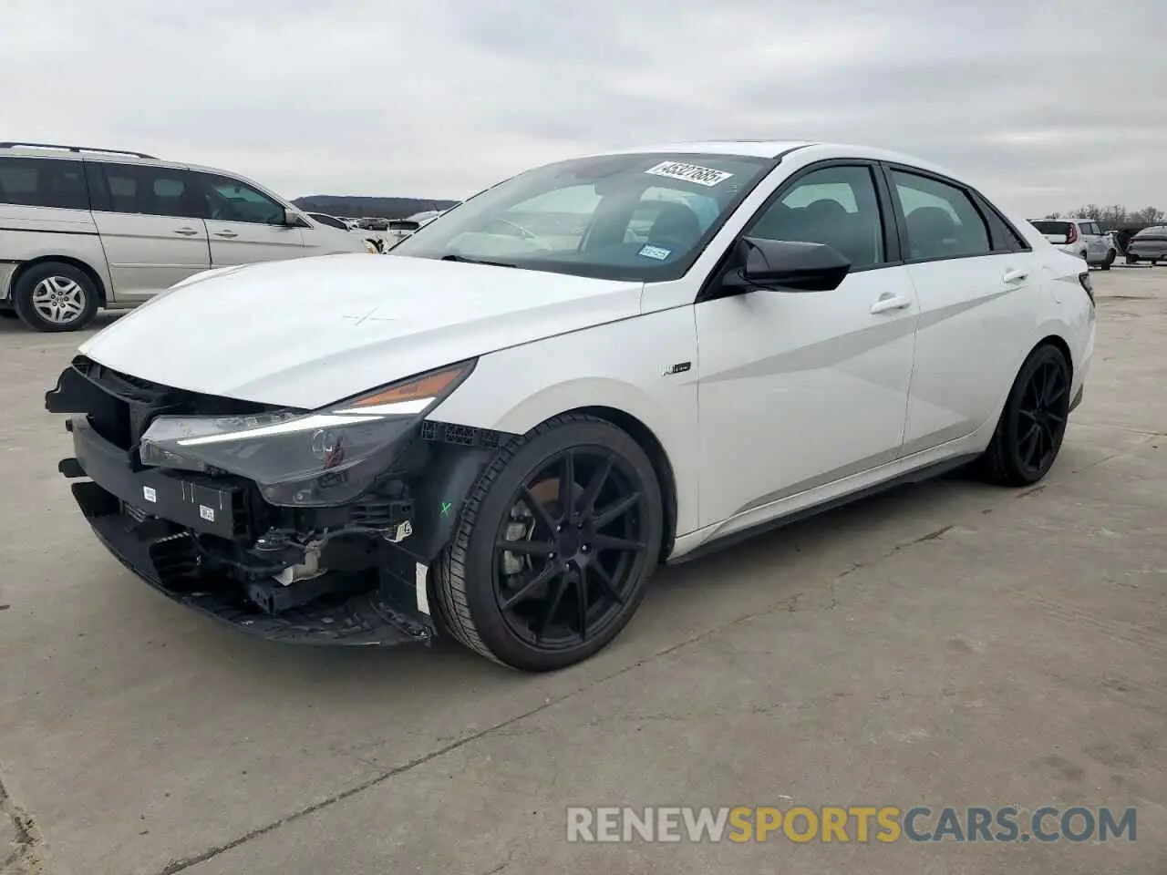 1 fotografías del automóvil dañado KMHLR4AF5NU309956 HYUNDAI ELANTRA 2022