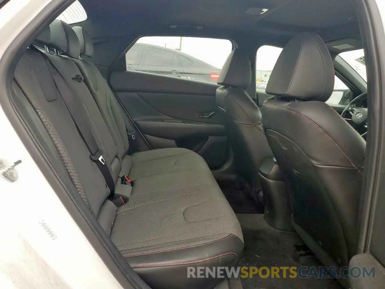 10 fotografías del automóvil dañado KMHLR4AF5NU309956 HYUNDAI ELANTRA 2022