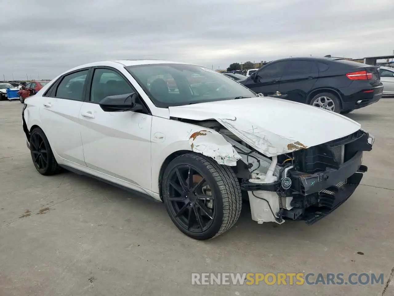 4 fotografías del automóvil dañado KMHLR4AF5NU309956 HYUNDAI ELANTRA 2022