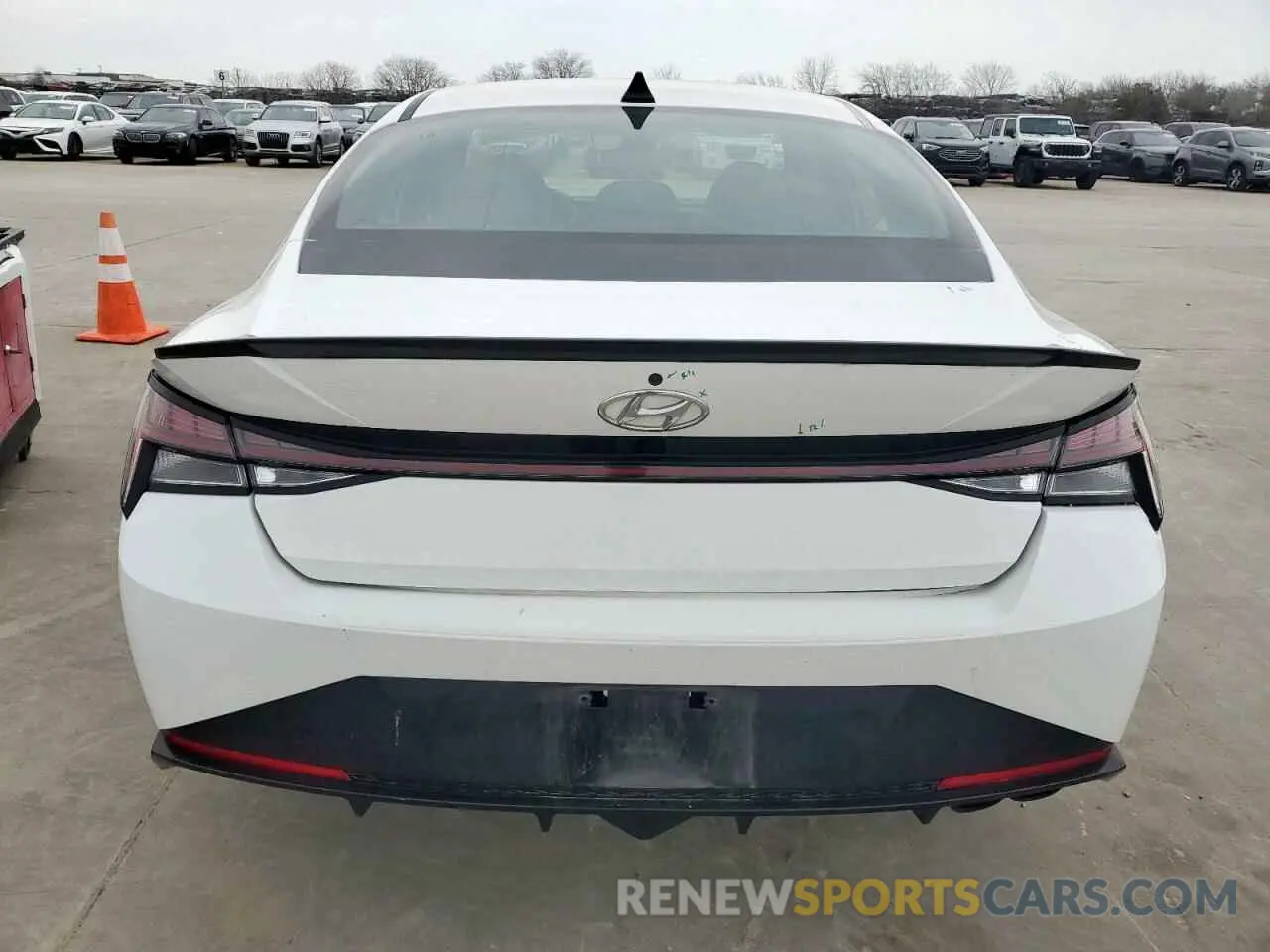 6 fotografías del automóvil dañado KMHLR4AF5NU309956 HYUNDAI ELANTRA 2022