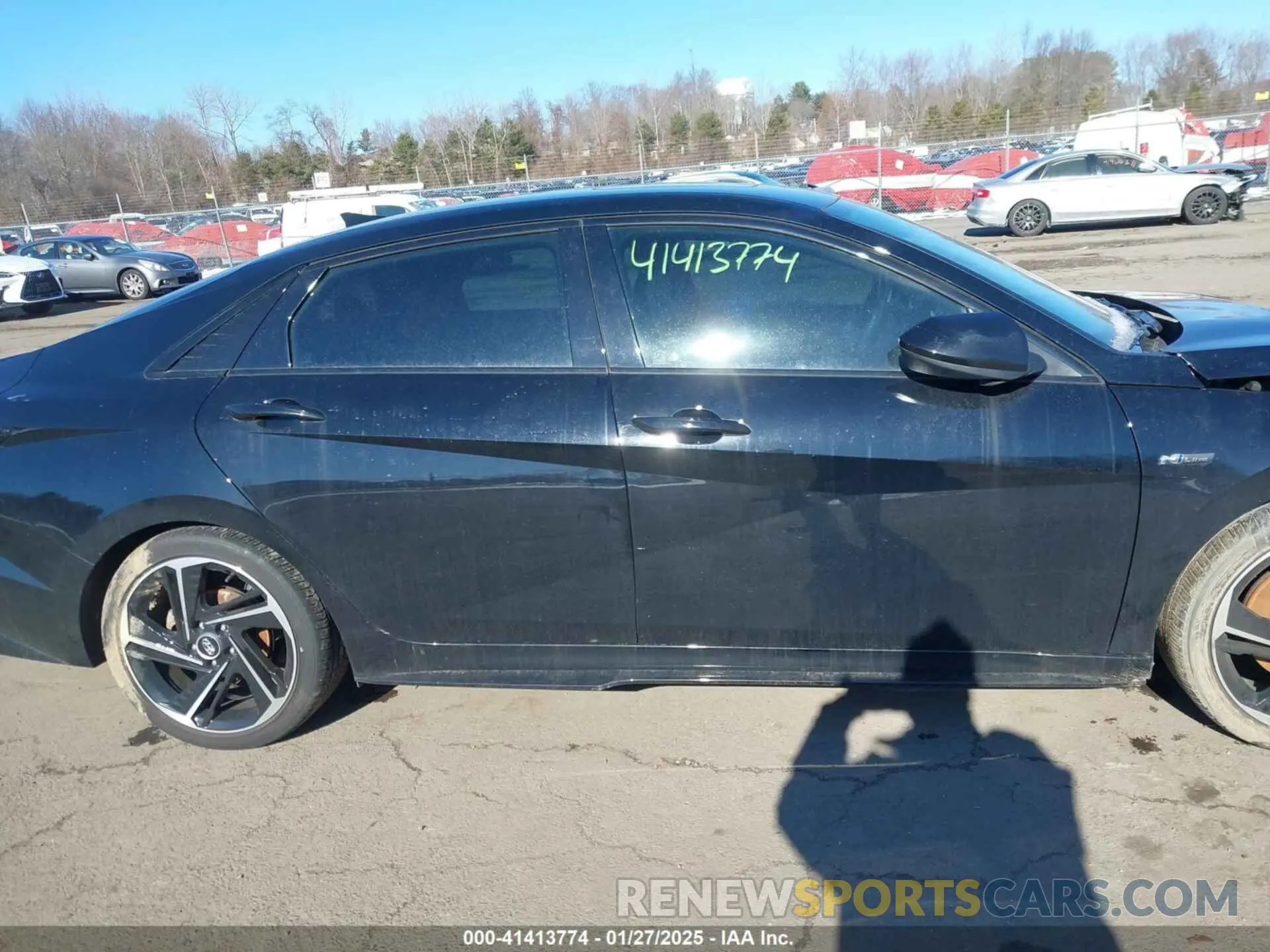 13 fotografías del automóvil dañado KMHLR4AF5NU326515 HYUNDAI ELANTRA 2022