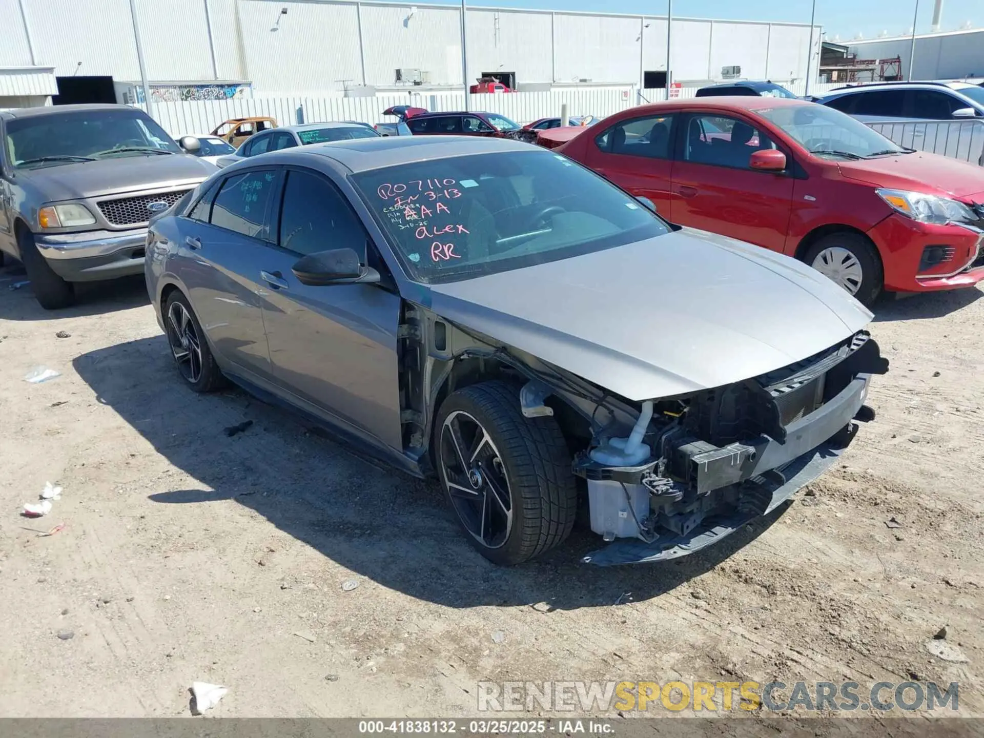 1 fotografías del automóvil dañado KMHLR4AF7NU346961 HYUNDAI ELANTRA 2022