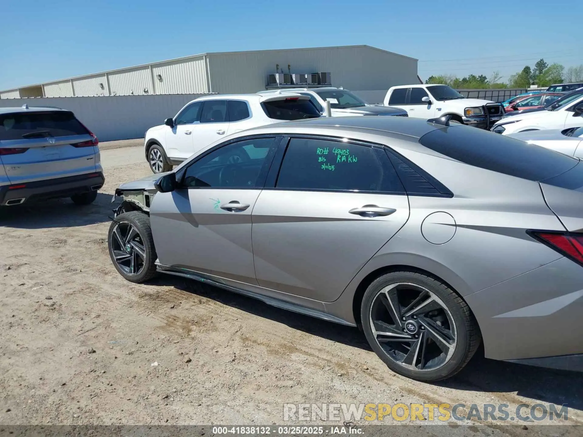 15 fotografías del automóvil dañado KMHLR4AF7NU346961 HYUNDAI ELANTRA 2022