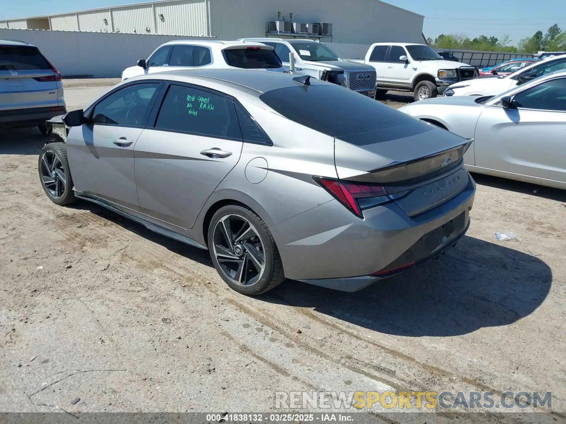 3 fotografías del automóvil dañado KMHLR4AF7NU346961 HYUNDAI ELANTRA 2022