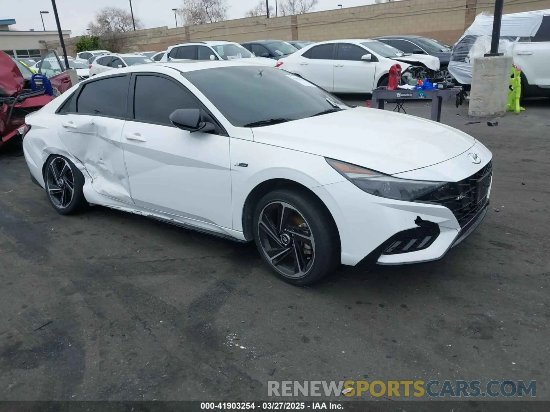 1 fotografías del automóvil dañado KMHLR4AF9NU243993 HYUNDAI ELANTRA 2022