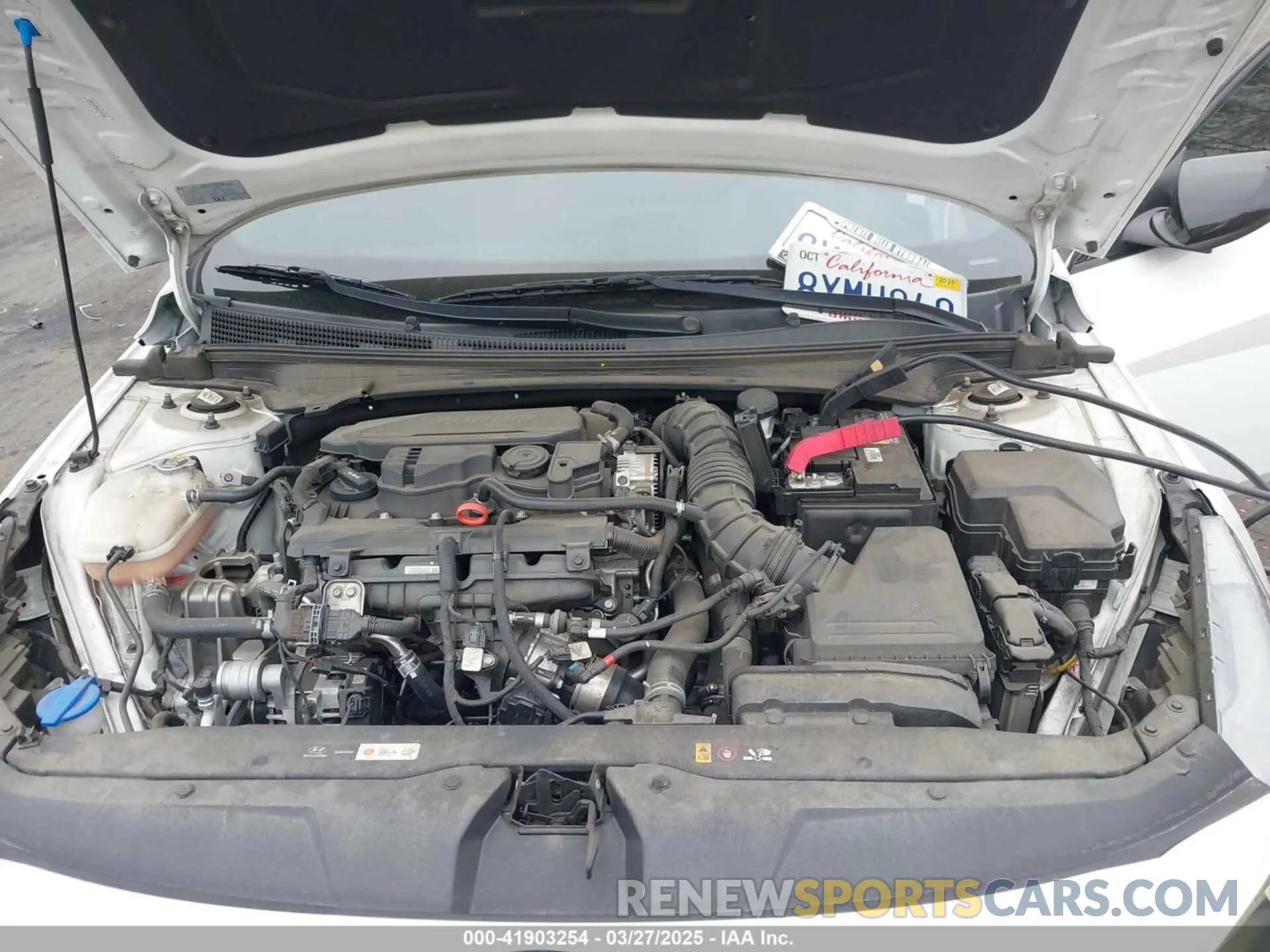 10 fotografías del automóvil dañado KMHLR4AF9NU243993 HYUNDAI ELANTRA 2022